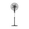 Midea Stand Fan 18 inch with Remote Black FS45-25MR-BK