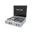 Real Tech Gas Cooker 4 Burners Stainless 605005