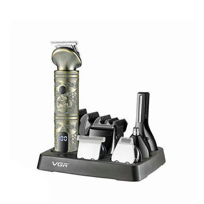 VGR Rechargeable Cordless Electric Shaver 6 in 1 Gold V-106
