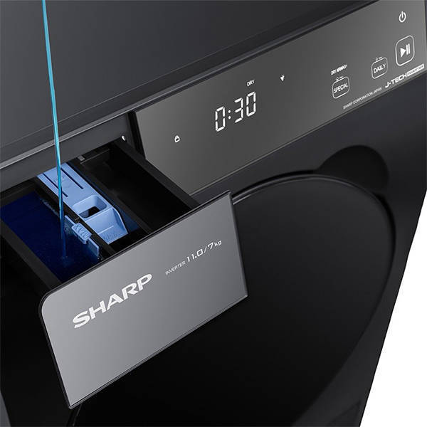 El-Iraqi Company | SHARP K-PRO Washing Machine Fully Automatic 11 Kg ...