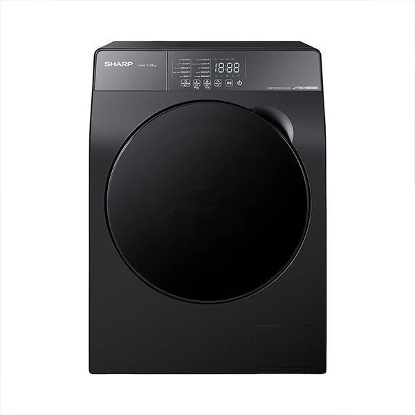 SHARP K-PRO Washing Machine Fully Automatic 11 Kg Inverter Dark Grey ES-FS114KLE-G
