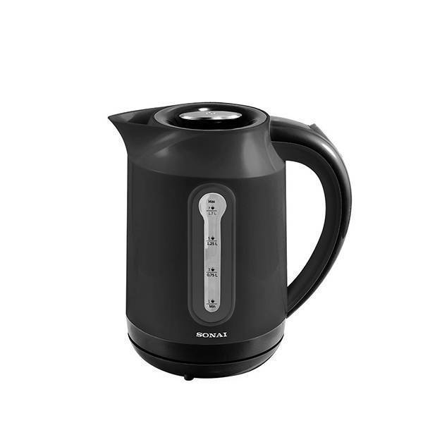 Sonai Kettle 1.7 Liter 2200 Watt Black MAR-3000