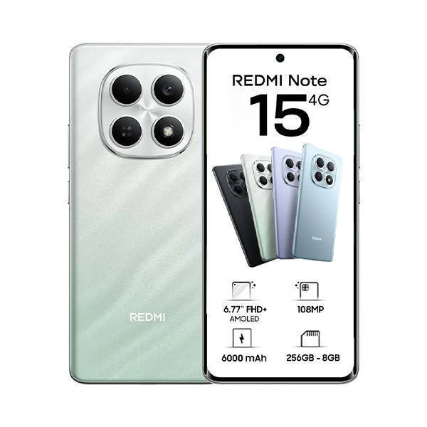 Xiaomi Redmi Note 15 4G - Storage: 256 GB / RAM: 8 GB