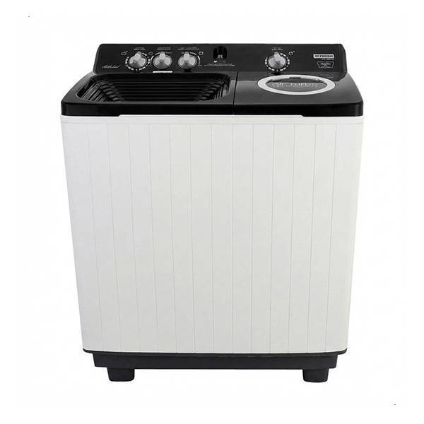 Fresh Half Automatic Washing Machine With Dryer 14 kg White*Black FWT 14000 NBB
