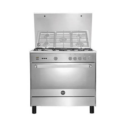 LA GERMANIA Freestanding Cooker 90 x 60 CM, 5 Gas Burners, Stainless - 9C10GLA1X4AWW