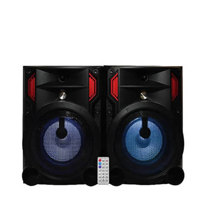 Platinum Subwoofer Speaker 8 Inch Remote Control Black AH-8800