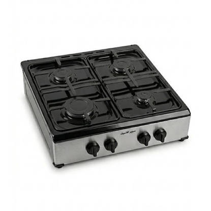 M Tech Cooker Hob 4 Burners Super Classic Black