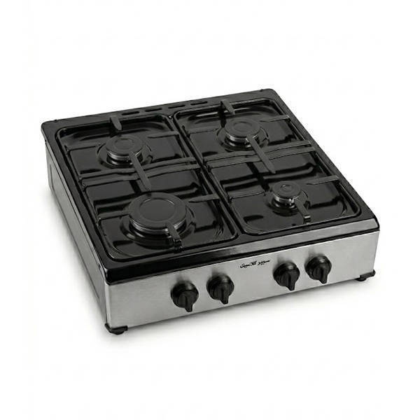 M Tech Cooker Hob 4 Burners Super Classic Black