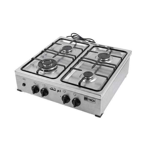 M Tech Cooker Hob 4 Burners Triple stove burner Stainless