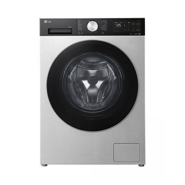 LG Front Loading Washing Machine 10kg AI DD/WIFI Silver F4X5RYG23
