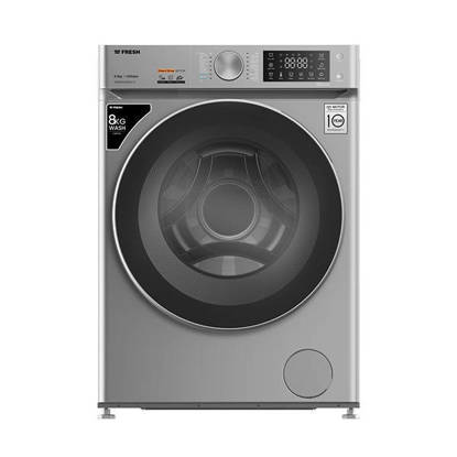 Fresh Washing Machine 8KG Inverter Direct Drive Silver W8DD1255G2-S