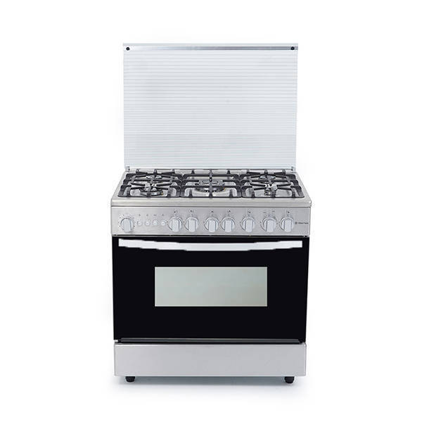 White Point Gas Cooker 90*60 Cm 5 Burners Stainless Steel WPGC9060XVA