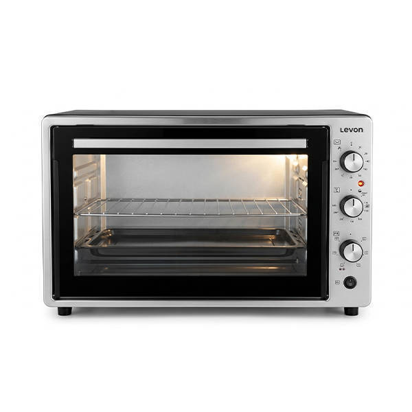 Levon Electric Oven 70 Liter Silver LVMO-70L-MT-GR
