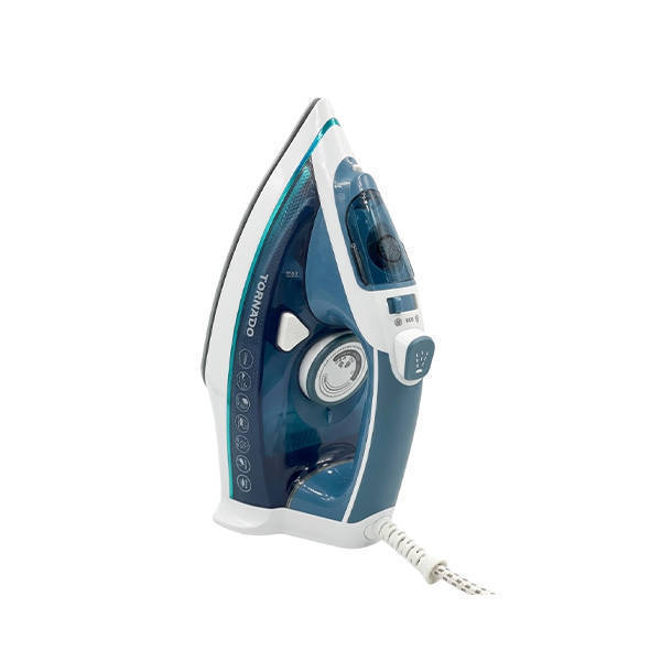 TORNADO Steam Iron 2200 Watt Ceramic Soleplate Turquoise*White - TST-2200D