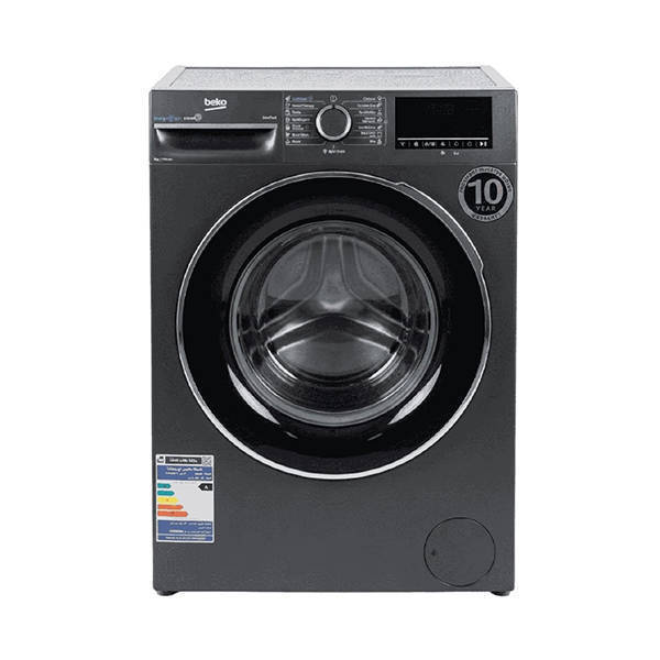 Beko Front Load Washing Machine 9KG 1400 RPM ProSmart Inverter Grey WFST97XA