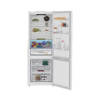Beko Combi No-Frost Refrigerator 490 Liter Digital Inverter White Glass B5RCNE565HXPWE