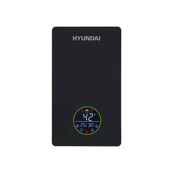 Hyundai Instant Electric Water Heater, 12 kW, Black Q0912