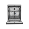 Midea Dishwasher 15 place sets Touch Screen Inverter Quattro 15 Liter Black MDWEF1533GUR(BS)-WU-EG