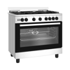 Beko Gas Cooker 5 Burners 90 cm Digital Full Safety Stainless Silver BGGR11215GX2