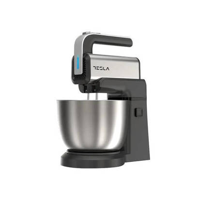 Tesla Stand Mixer 300W 5 Speeds Black Silver TSL-SM700