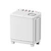 Toshiba 12kg Twin Tub Washing Machine with Wheels White VH-Q130MEG