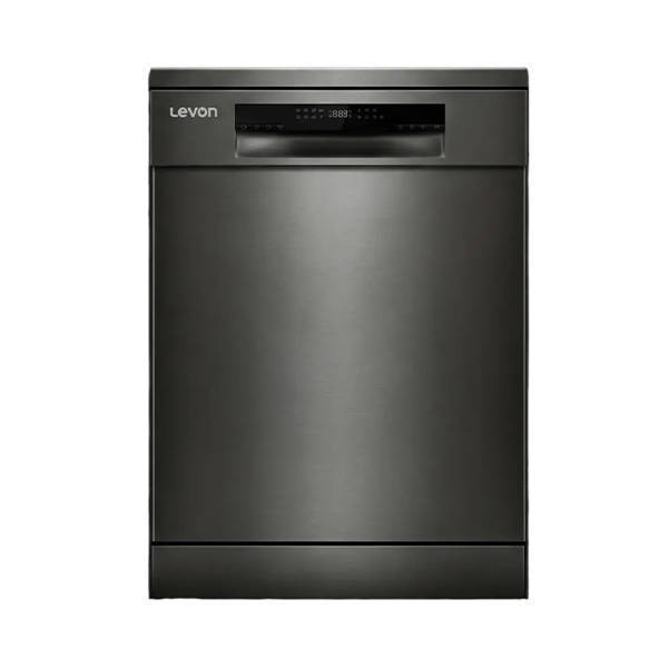 Levon 14 Place Setting 8 Programs Dishwasher Dark Inox 4132201