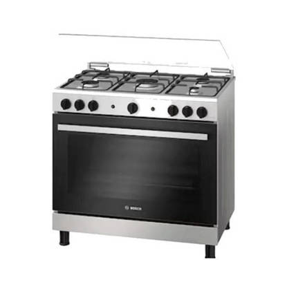 Bosch Gas Cooker 5 Burners 90 cm Stainless Steel HGV1F8Y52S