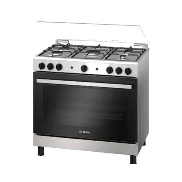 Bosch Gas Cooker 5 Burners 90 cm Stainless Steel HGV1F8Y52S