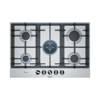 Bosch Series 6 Built-in Gas Hob 5 Burners 75 cm Stainless Steel PCQ7A5B90