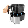 Black & Decker Air Fryer 1500W 7.2Liter Silver AF7257
