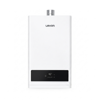 Levon 13L Forced Central Gas Water Heater Digital Control Natural Gas Champagne Aqua Force C3 18132