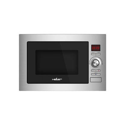 Heller Built-in Digital Microwave 25 Liter 900 Watt 8 Menus Silver HMBN-25G-SL