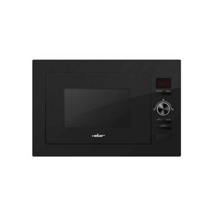 Heller Built-in Digital Microwave 25 Liter 900 Watt 8 Menus Black HMBN-25G-BK