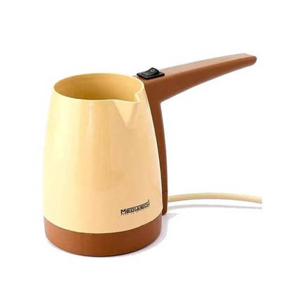 Media Tech Turkish Coffee Maker 1000W 330ml Beige MT-CM10