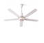 Timbo Ceiling Fan 56 Inch White  - 5 Metal Blades