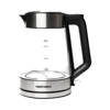 Mediatech Glass Electric Kettle 1.7 Liter 1850-2200 Watt Black MT-KP800