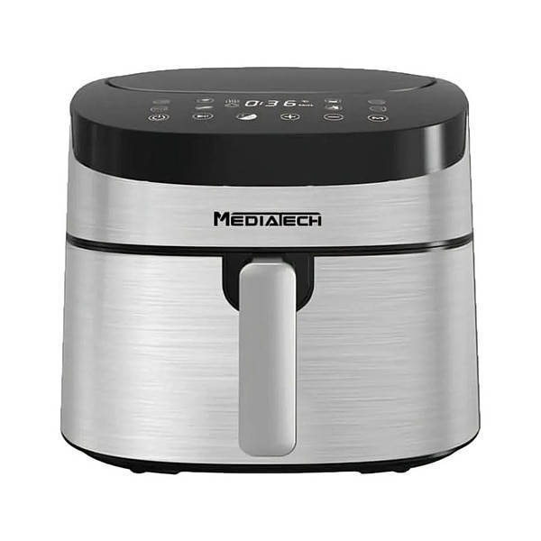 Picture of MediaTech Digital Air Fryer 7.2 Liter 2000 Watt Silver Black MT-AF5000D