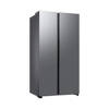 Samsung Side by Side Refrigerator 659L NoFrost 2 Door Inverter WiFi - Silver Inox RS70F65QAT