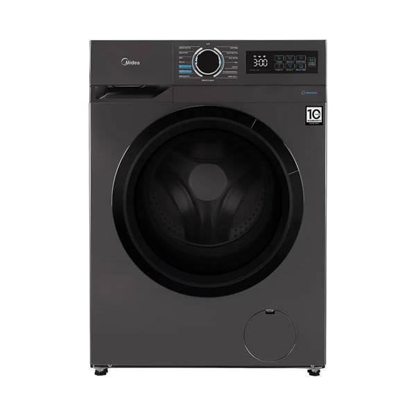 Midea Front Load Washing Machine 8 Kg Inverter Grey MF110W80B