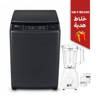 HOHO Top load Washing Machine 8KG Black HTAR01-A8010SG