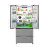 Beko Refrigerator 605 Liters No Frost 4 Doors Inverter Digital Silver GNE60500XEG