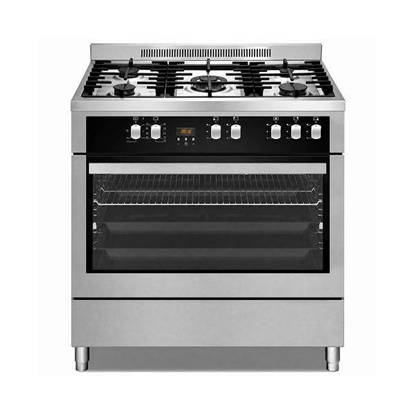 Simfer Digital Gas Cooker 5 Burners 90 cm Stainless Steel PF9060SGI-01