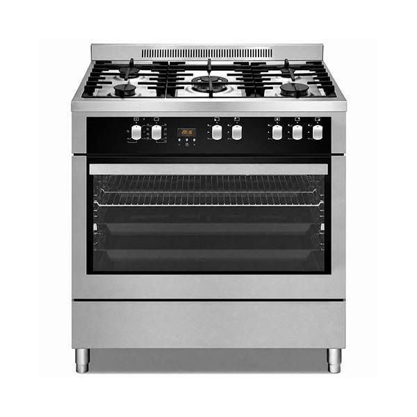 Simfer Digital Gas Cooker 5 Burners 90 cm Stainless Steel PF9060SGI-01