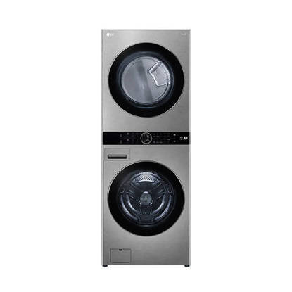 LG WashTower With Center Control TurboWash360 25KG/20KG Dryer Silver FWT25WSS-FWT20DSS