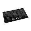 TEVA Built-in Gas Hob 90cm German Black Glass 5 Burners RT045