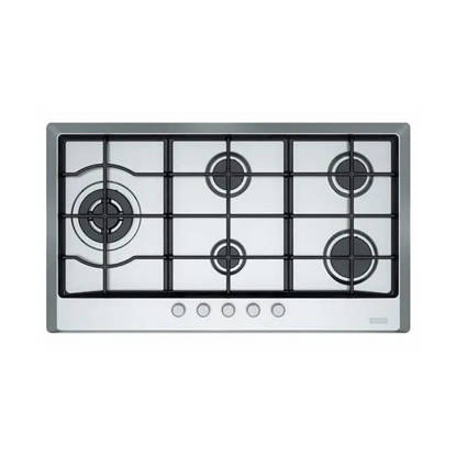 Franke Built-In Gas Hob 90 cm 5 Burners Cast Iron Grates Stainless Steel FHM 905 4G LTC XS C
