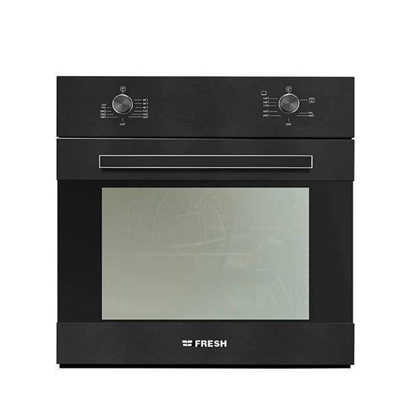 Fresh Built-In Gas Oven 60 cm 56 Liter Black FR20515