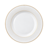 Kazan - Dinner set 60 pieces - Porcelain - White*Gold 1 plate