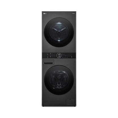 LG WashTower With Center Control TurboWash360 13KG/10 KG Dryer Black Steel FWT1310PB1