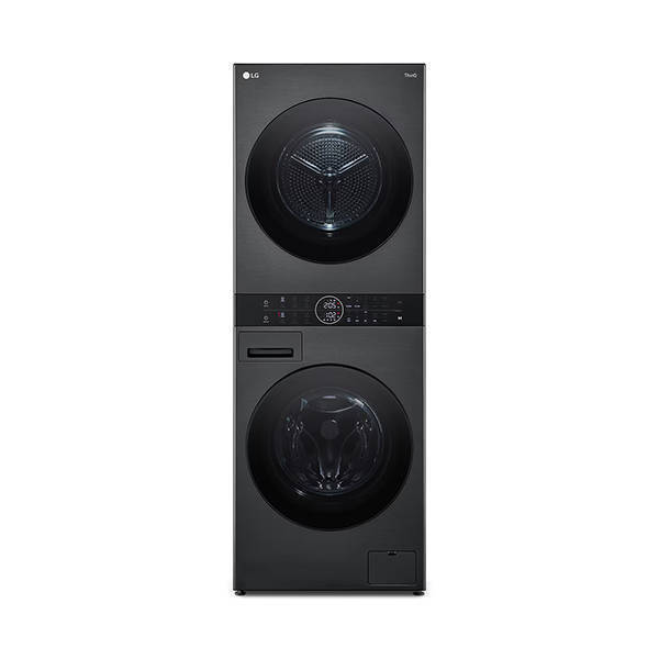 LG WashTower With Center Control TurboWash360 13KG/10 KG Dryer Black Steel FWT1310PB1